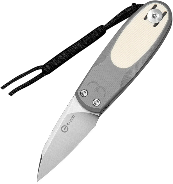 Нож Civivi Purr складной карманный Double Detent Slip Joint Nitro-V / G10 4.65 см Айвори с серым (C25054-1) - Фото 1 Нож Civivi Purr складной карманный Double Detent Slip Joint Nitro-V / G10 4.65 см Айвори с серым (C25054-1) - изображение 1