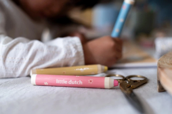 Zestaw kreatywny Little Dutch Zeszyt z kredkami Rosa i przyjaciele 126848 (8714274126848) - obraz 13