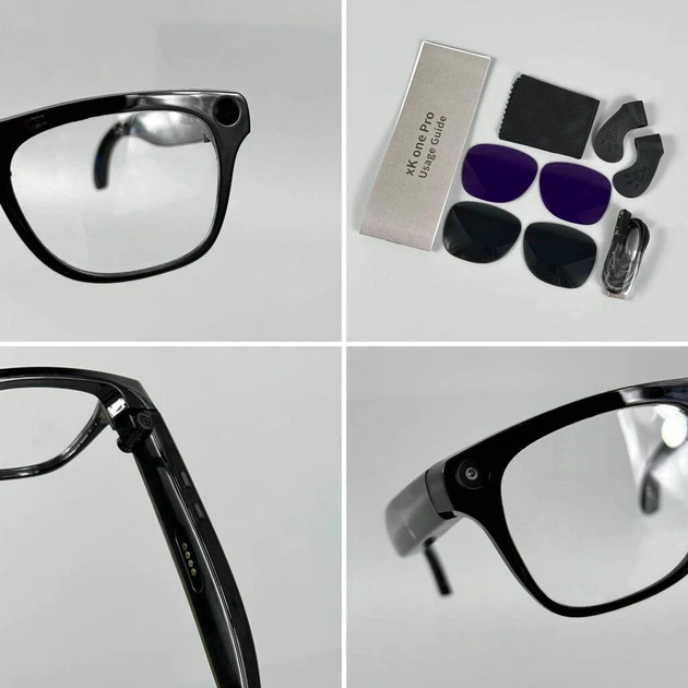 Смарт-очки Smart AI Glasses xKoen Pro, Черный - 749378 - изображение 3