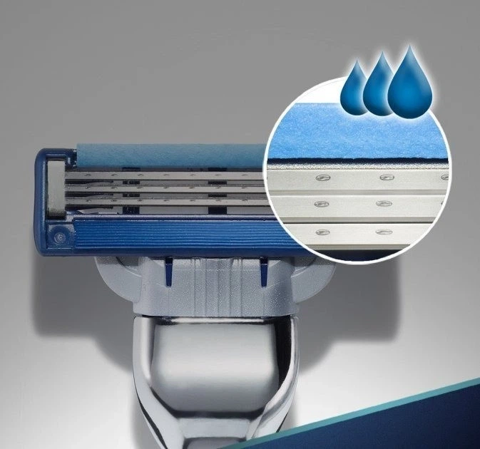 Сменные катриджи Gillette Mach-3 Turbo 8шт/уп - изображение 4