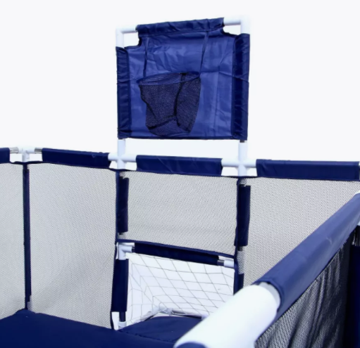 Дитячий ігровий манеж LEOBRO Multisport 120 x 180 см Синій (LB-1138) - зображення 5