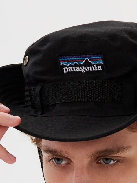 Панама Patagonia черного цвета универсальный размер (обхват головы 56–60 см) (nba-gu7-y7y) - изображение 4