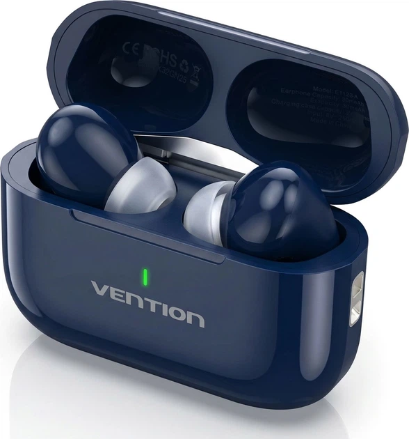 Навушники Vention Echo Lite E11 Plus Blue (NBVL0-Plus) - Фото 4 Навушники Vention Echo Lite E11 Plus Blue (NBVL0-Plus) - зображення 4