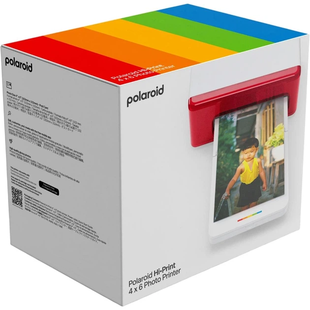 Портативный фотопринтер Polaroid HI-Print 4х6 (9165) [169714] - изображение 6