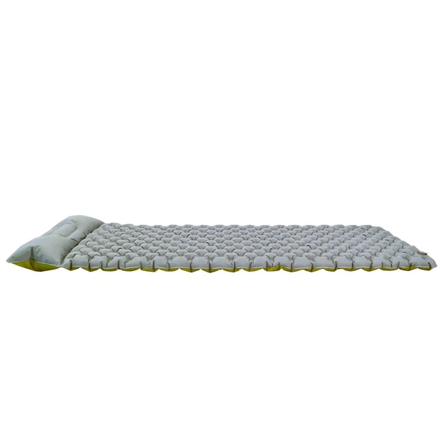 Килимок надувний Wechsel Coreo Double-Tube TL Lemon/Grey (233122) - зображення 2