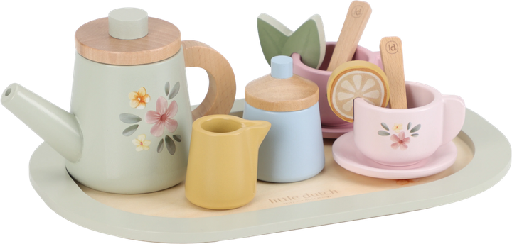 Zestaw zabawkowy Little Dutch Tea Set FSC LD2507 (8713291225077) - obraz 3