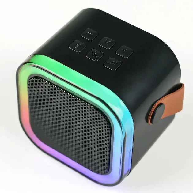 Караоке-система K12 з двома мікрофонами, Bluetooth, чорна - зображення 6