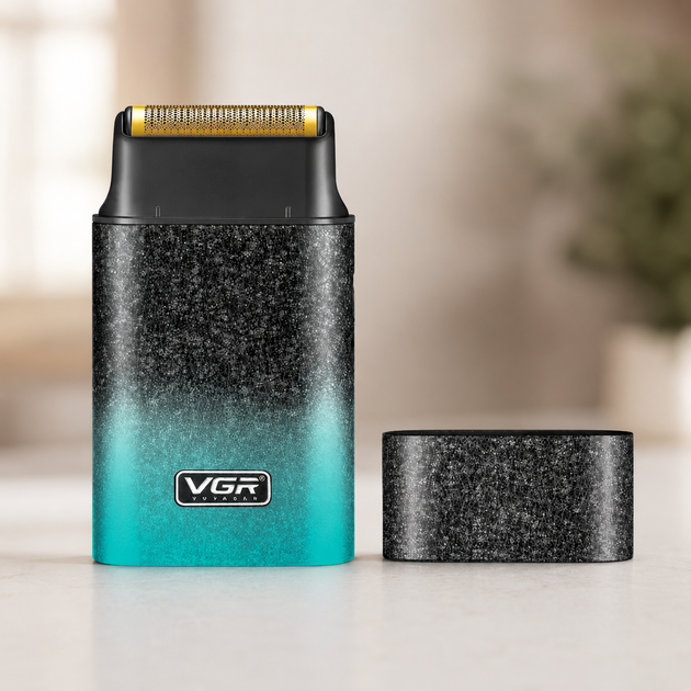 Бритва VGR 326 / Электробритва шейвер с LED-дисплеем / Профессиональный шейвер - изображение 2