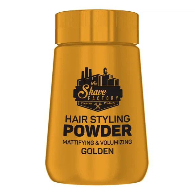 Пудра для стилизации волос The Shave Factory Hair Styling Powder Golden - изображение 2