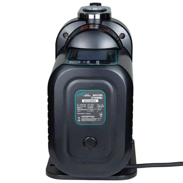 Станція насосна LEO MAC550 0,55 кВт Hmax 40м Qmax 80л/хв з частотним регулюванням - зображення 4