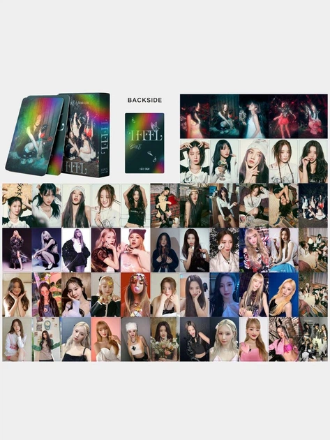 Голографічні ломо картки джи айдл g-idle I FEEL - Фото 2 Голографічні ломо картки джи айдл g-idle I FEEL - зображення 2
