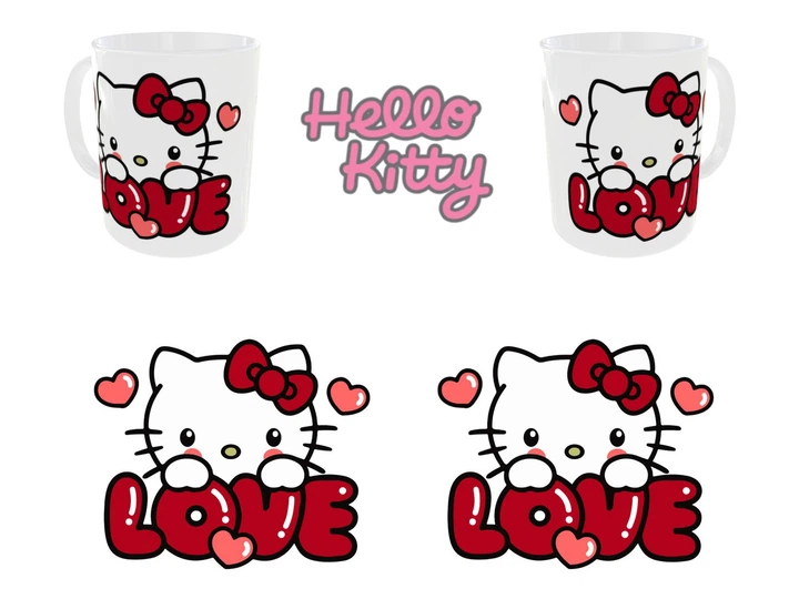 Чашка Hello Kitty Хелло Кітті 02 - Фото 1 Чашка Hello Kitty Хелло Кітті 02 - зображення 1