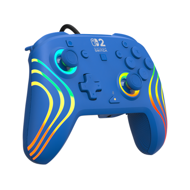 Kontroler przewodowy Turtle Beach Afterglow Wave Niebieski (0840454402285) - obraz 2