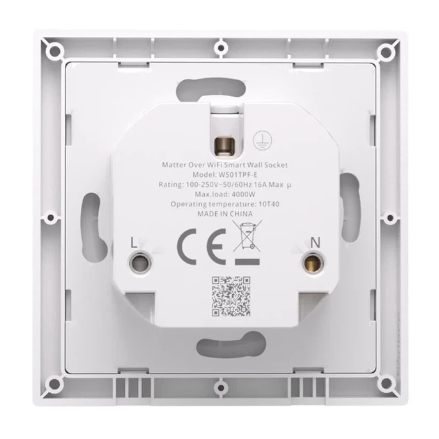 Розумна розетка Sonoff WS01TPF-E WiFi (тип F) (WS01TPF-E) - Фото 4 Розумна розетка Sonoff WS01TPF-E WiFi (тип F) (WS01TPF-E) - зображення 4