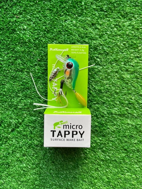 Воблер Micro Tappy на окуня, щуку ,жереха, головня 5.4см\4.8гр (8187-17) - зображення 2