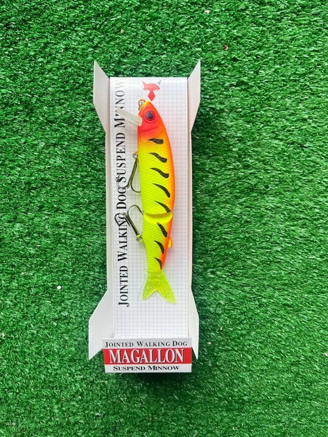 Воблер Magallon 113SP 113mm\13.7g (0.2-1м)- на щуку, окуня (8152-44) - зображення 2