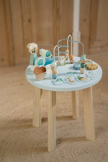 Stolik edukacyjny Little Dutch Forest Friends FSC (LD7241) (8713291772410) - obraz 9