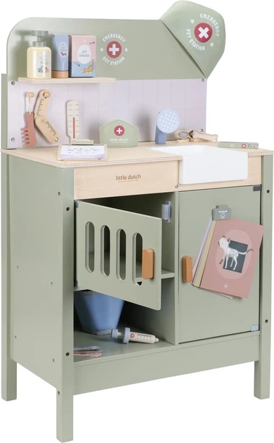 Zestaw do zabawy Little Dutch Gabinet weterynarza FSC LD2546 (8713291225466) - obraz 12