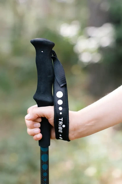 Трекінгові палиці Tribe Trekking Pole Carbon карбонові, телескопічні 65–135 см, Fast Lock, 2 шт (T-ME-0027-ocean) - изображение 5