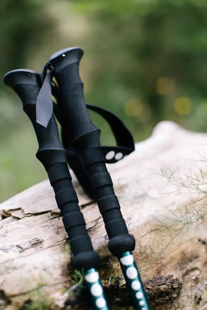 Трекінгові палиці Tribe Trekking Pole Alu алюмінієві, телескопічні 65–135 см, Fast Lock, 2 шт (T-ME-0026-ocean) - зображення 7