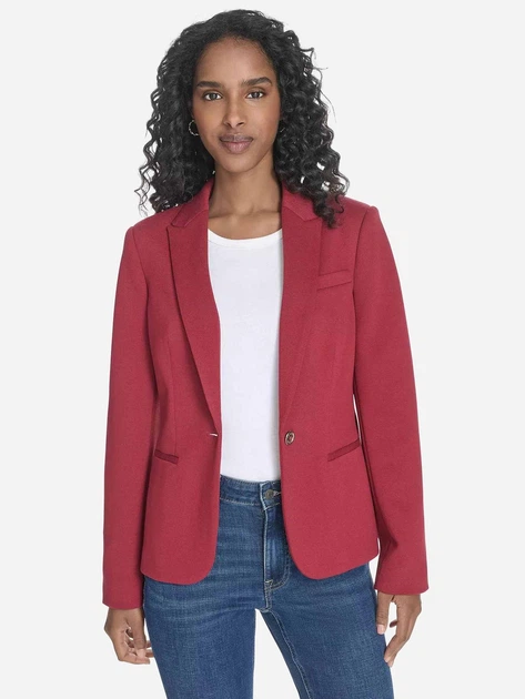 Пиджак классический женский Tommy Hilfiger 422382187 12 Красный (1160901020) - Фото 4 Пиджак классический женский Tommy Hilfiger 422382187 12 Красный (1160901020) - изображение 4