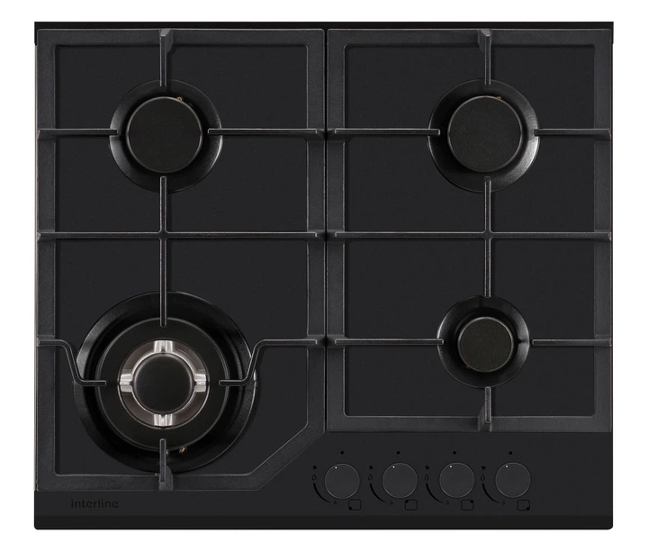 Поверхность Газовая INTERLINE HGG 760 FGT BA Nano Matte - Фото 7 Поверхность Газовая INTERLINE HGG 760 FGT BA Nano Matte - изображение 7