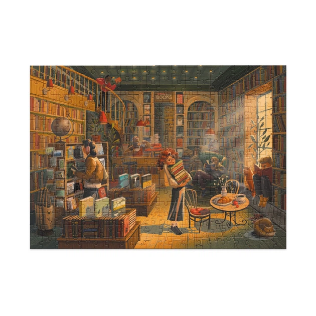 Пазл класичний "Книжковий магазин" 300602, 300 елементів - зображення 5