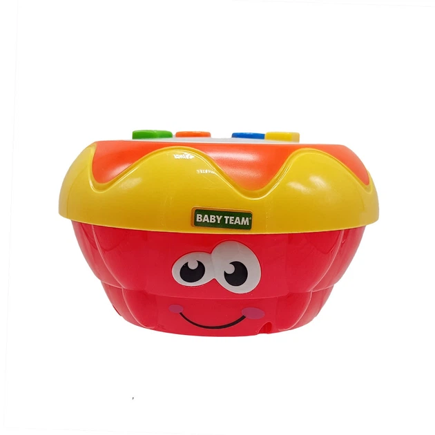Детская музыкальная игрушка "Барабан" 8643(Red) световые и звуковые эффекты - Фото 1 Детская музыкальная игрушка "Барабан" 8643(Red) световые и звуковые эффекты - изображение 1