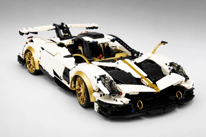 Конструктор на радіокеруванні KBOX 10252, Pagani Huayra R, 3428 деталей - изображение 8