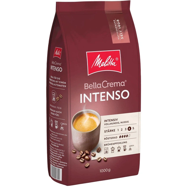 Кава в зернах Melitta BellaCrema® Intenso, 1кг - зображення 2