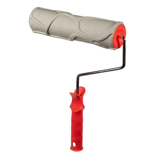 Валик структурный резиновый d60х250 мм, 725-2524 "колотый андезит" - Фото 1 Валик структурный резиновый d60х250 мм, 725-2524 "колотый андезит" - изображение 1