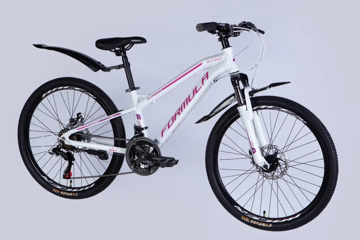 Підлітковий велосипед AL 24" Formula Blackwood DD FR 2026, рама 12.5" біло-рожевий (OPS-FR-24-444) - зображення 2