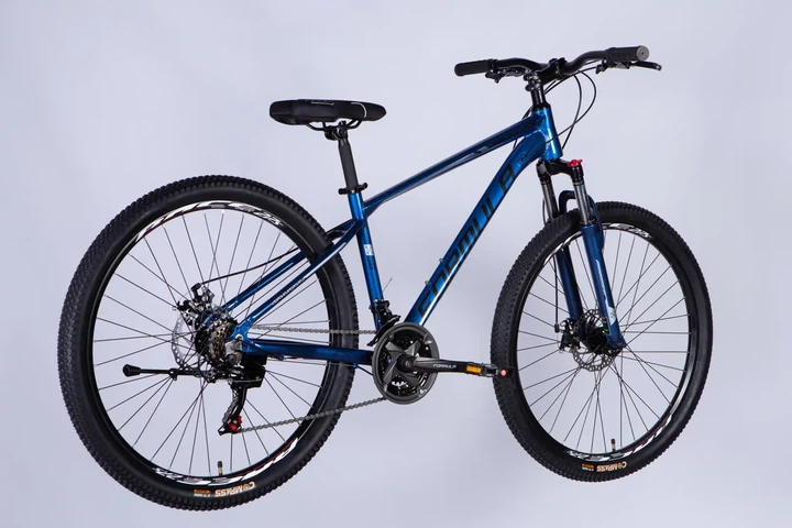 Велосипед гірський AL 27.5" Formula Motion DD FR 2026, рама 16" синiй з чорним (OPS-FR-27.5-296) - зображення 3