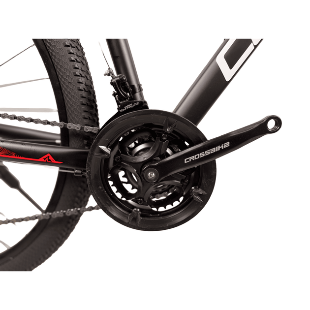 Велосипед гірський Crossbike Compass 29" 20" Чорний/Червоний (29СTA-006256) - зображення 3