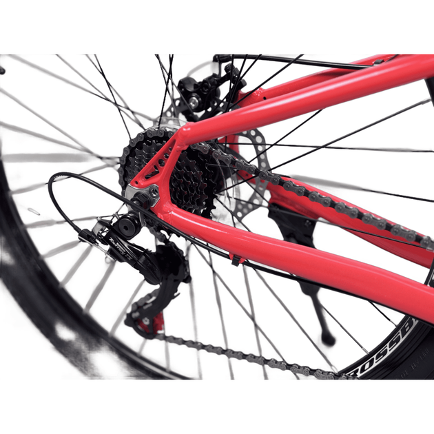Підлітковий велосипед Crossbike Roblox 26" 13" Червоний/Жовтий (26СTA-006525) - зображення 4