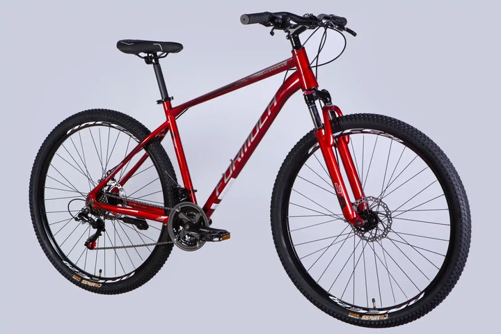 Велосипед горный AL 29" Formula Motion DD FR 2026, рама 19" красный с серым (OPS-FR-29-418) - изображение 2