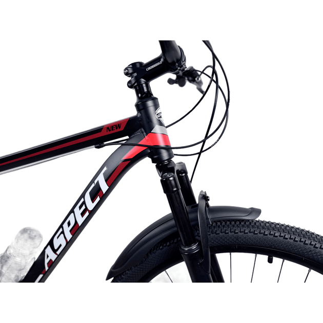 Велосипед гірський Crossbike Aspect 29" 21" Чорний/Червоний (29СTA-006501) - зображення 5