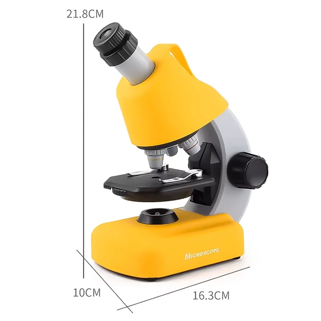 Детский микроскоп uSmart 1113A-1 1200Х жёлтый - изображение 6