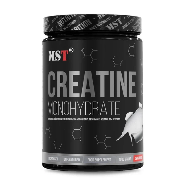 Креатин моногидрат MST Creatine Micronized без вкуса 1 кг - Фото 1 Креатин моногидрат MST Creatine Micronized без вкуса 1 кг - изображение 1