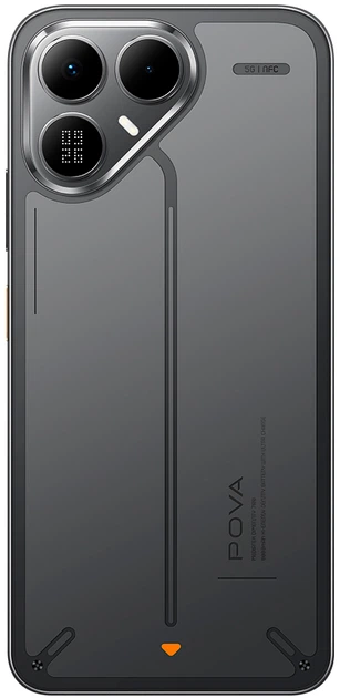 Мобильный телефон Tecno POVA 8 5G (LK6) 8/256GB Graphite Black (4894947132339) - изображение 5