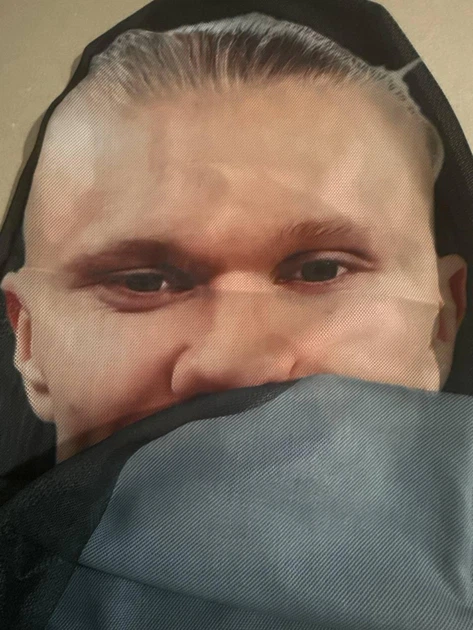Повнолицева маска прикол з 3D-друком Face Mask Simulation Model 20 - Фото 3 Повнолицева маска прикол з 3D-друком Face Mask Simulation Model 20 - зображення 3