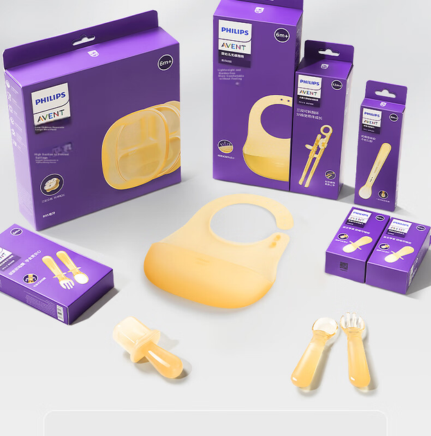 Слюнявчик Philips Avent водонепроницаемый силиконовый - изображение 5