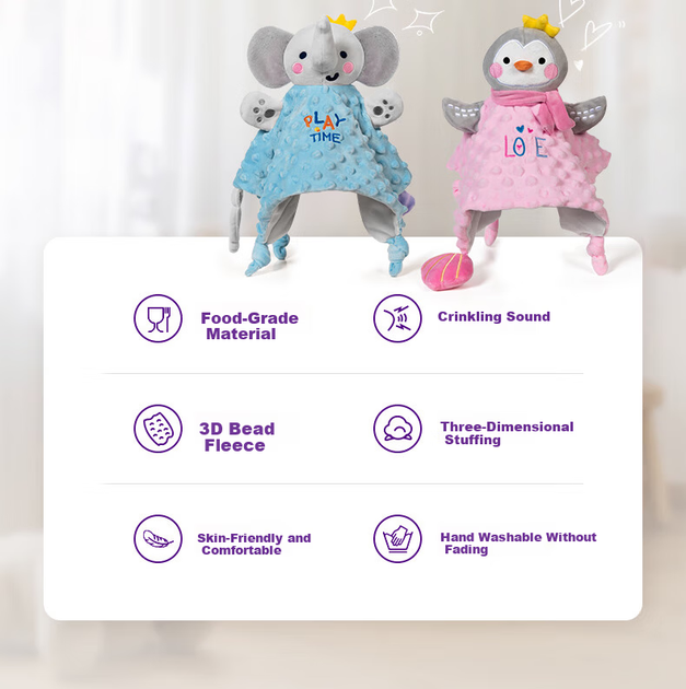 Одеяло-игрушка Philips Avent успокаивающая Пингвин - изображение 5