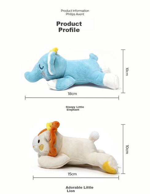 Игрушка Philips Avent мягкая слоник - изображение 5