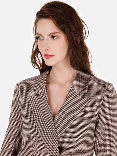 Пиджак короткий женский Colin's CL1070317LBR 34 Light Brown (8684112311883) - изображение 4
