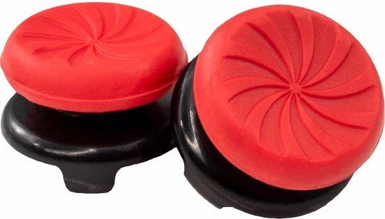 Накладки на стики KontrolFreek FPS Freek Inferno для PS5 DualSense и PS4 DualShock 4, High-Rise + Mid-Rise - изображение 2