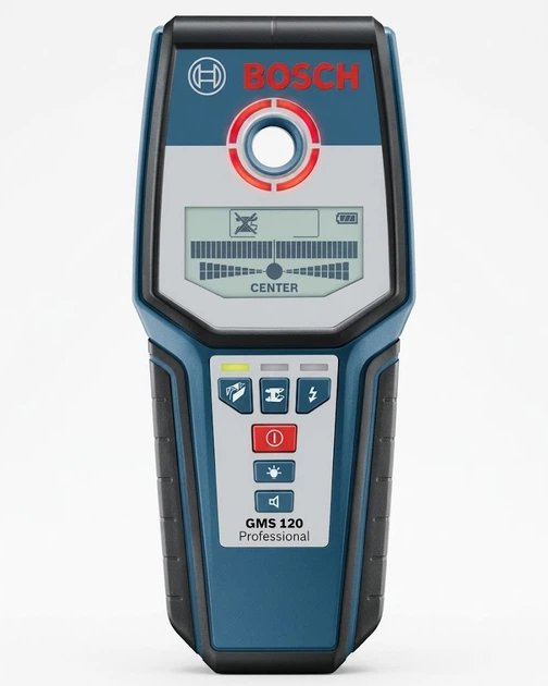 Детектор прихованої проводки Bosch GMS 120 Professional - зображення 2