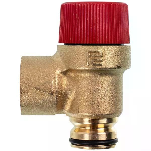 Предохранительный клапан 3 бар 1/2" под винт для газового котла Baxi Westen (9951170) - изображение 2