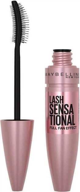 Тушь для объема и подкручивания ресниц Maybelline New York Lash Sensational Very Black (9.5 мл) - изображение 2