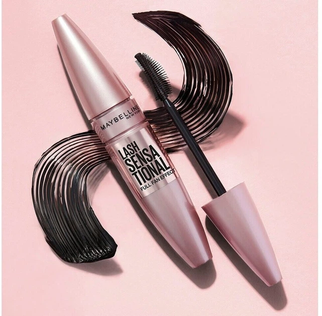 Тушь для объема и подкручивания ресниц Maybelline New York Lash Sensational Very Black (9.5 мл) - изображение 3